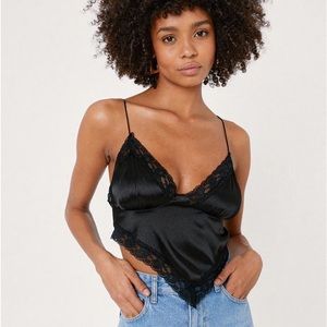 NWT Lace bandana top